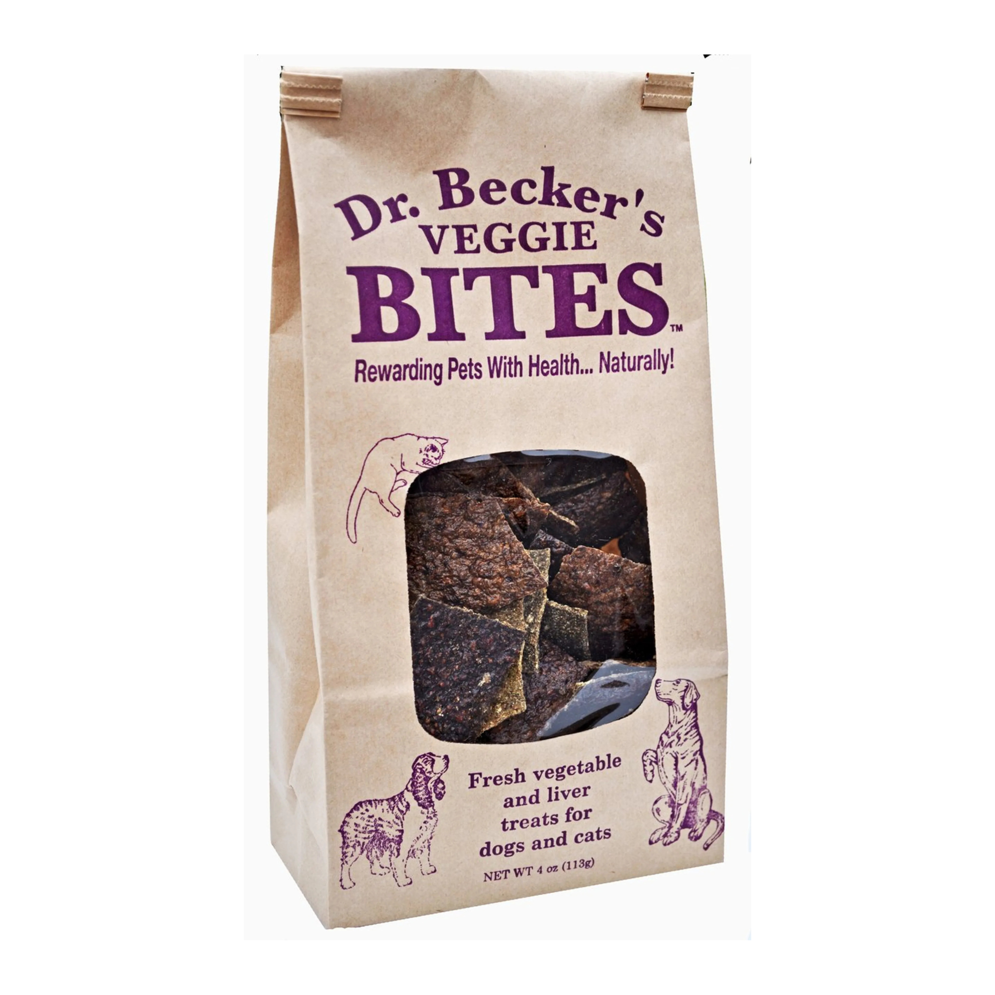 Dr. Becker's VEGGIE Bites - Treat for Cats and Dogs