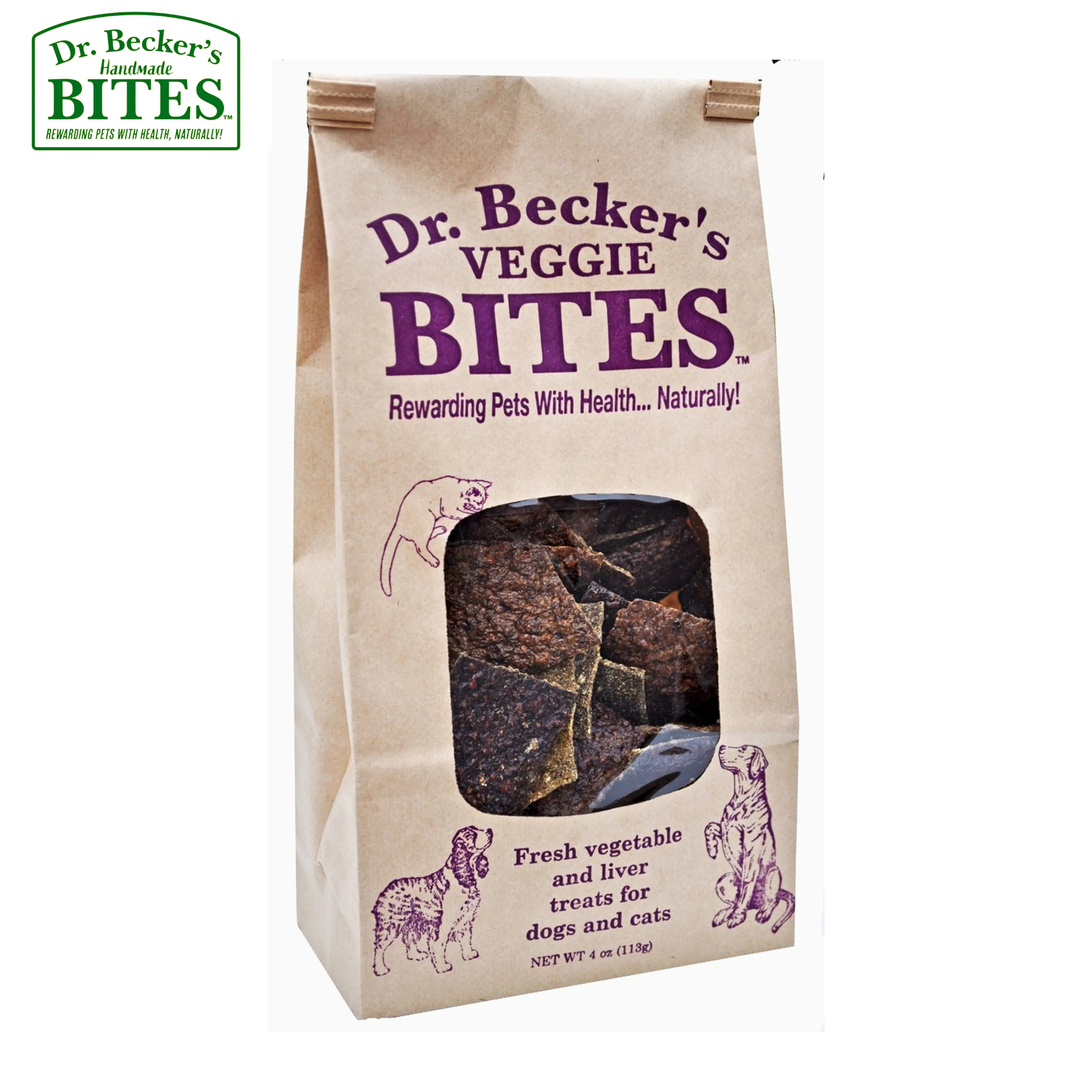 Dr. Becker's VEGGIE Bites - Treat for Cats and Dogs