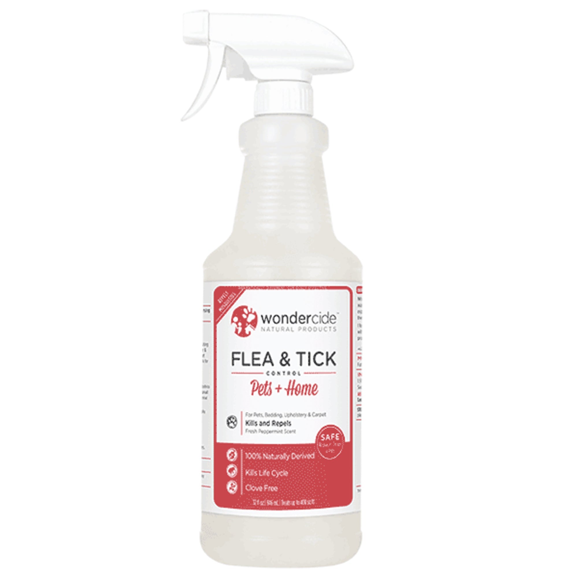 Wondercide Flea Tick And Mosquito Control Spray 32 oz.-Peppermint
