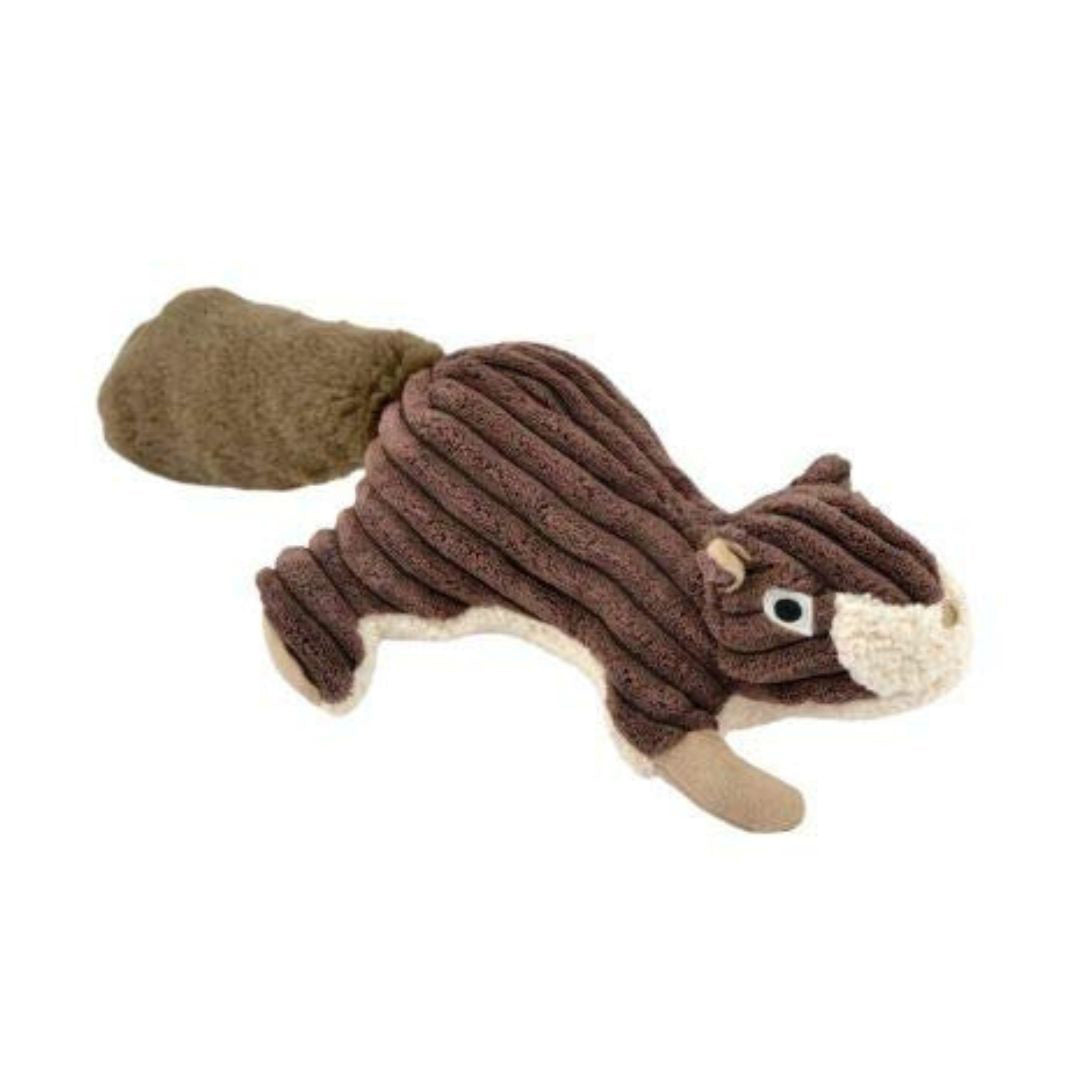 Tall Tails Dog Squeaker Squirrel Brown 12 Inches