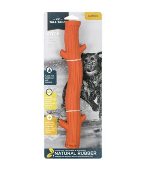 Tall Tails Dog Natural Rubber Sitck 12 Inch