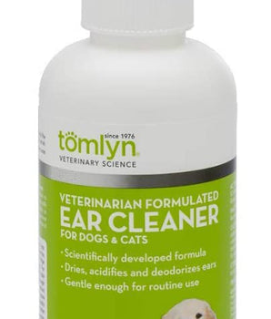 Tomlyn Veterinarian Formulated Ear Cleaner for Dogs & Cats 1ea/4 fl oz