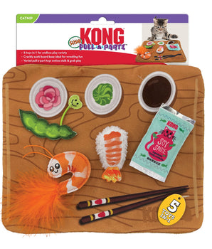 KONG Pull-A-Partz Sushi Cat Toy 1ea/One Size