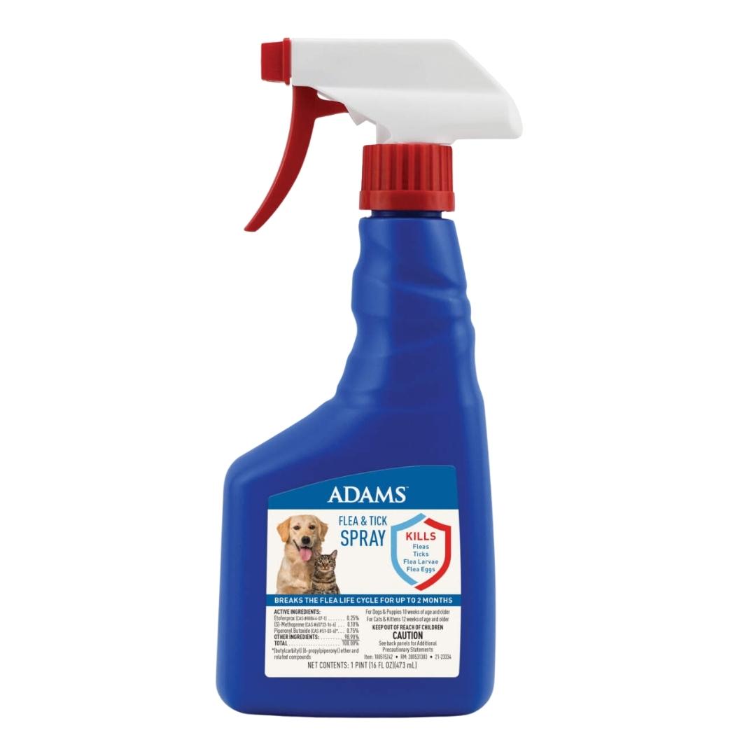 Adams Plus Flea & Tick Spray 1ea/16 fl oz