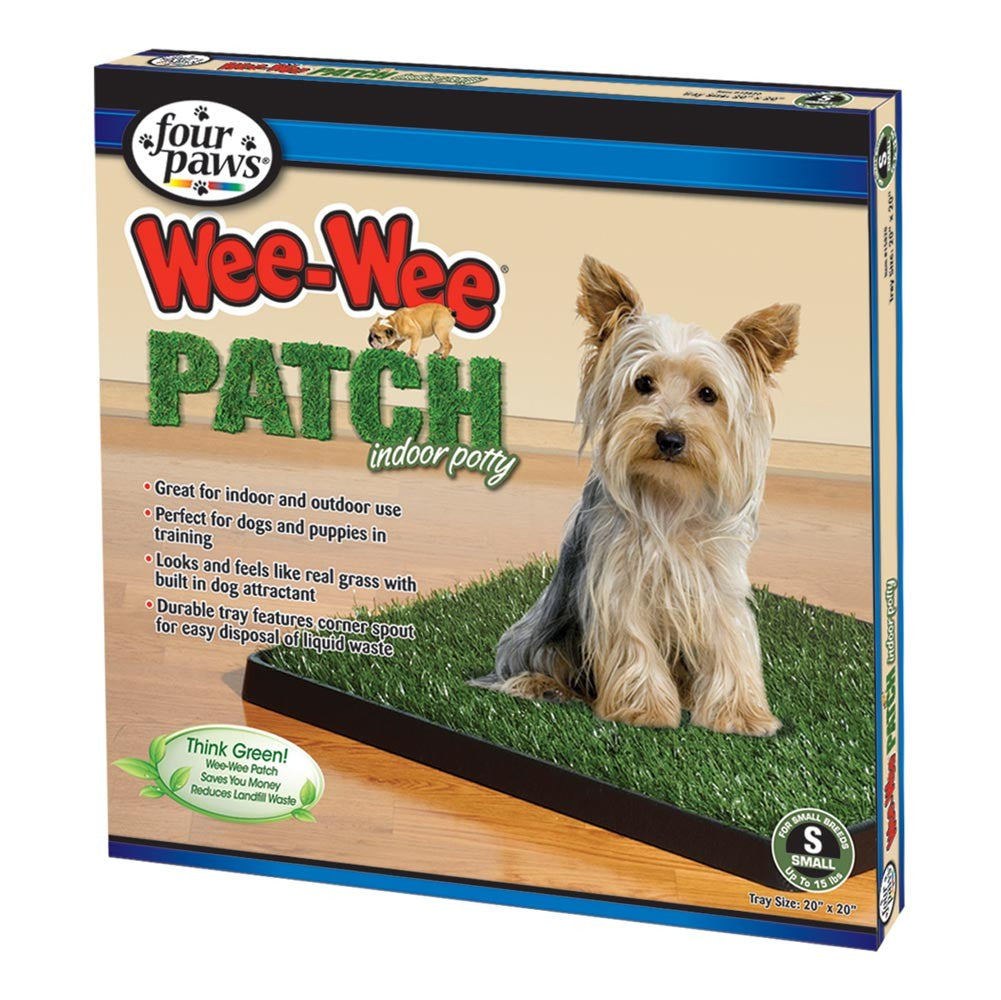 Four Paws Wee-Wee Dog Grass Patch Tray Patch 1ea/SMall (6 ct)