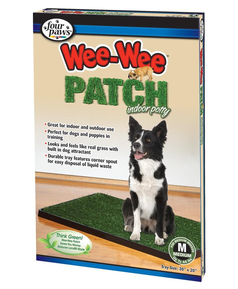 Four Paws Wee-Wee Dog Grass Patch Tray Patch 1ea/Medium (3 ct)