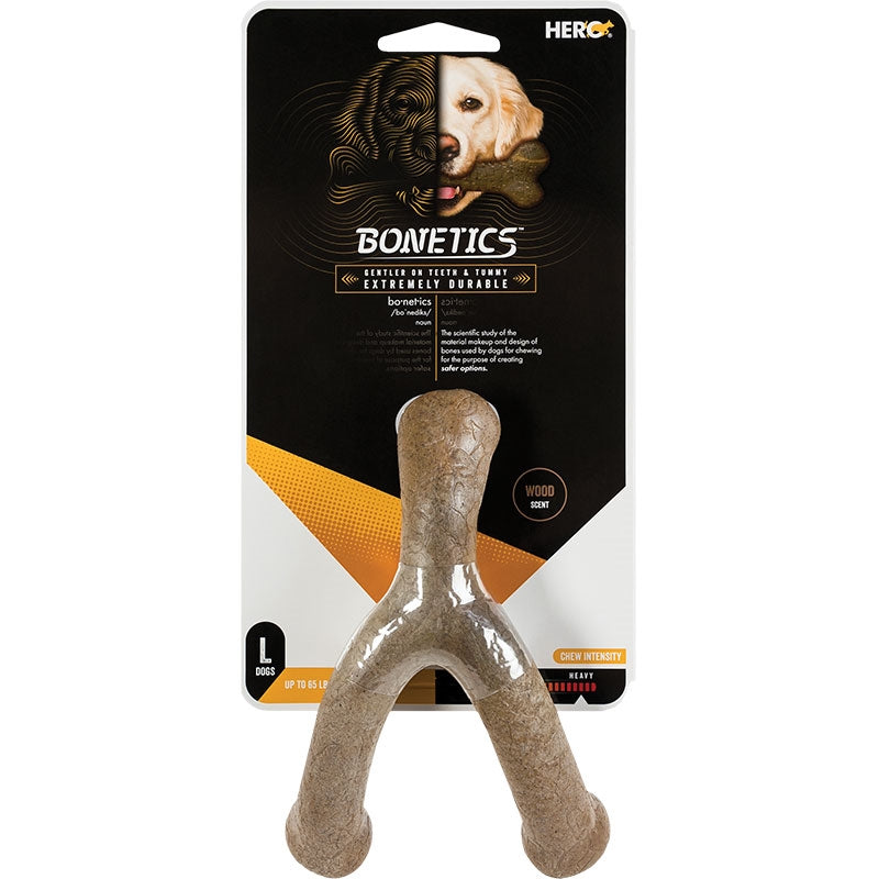Hero Dog Bonetics Wishbone Wood Large
