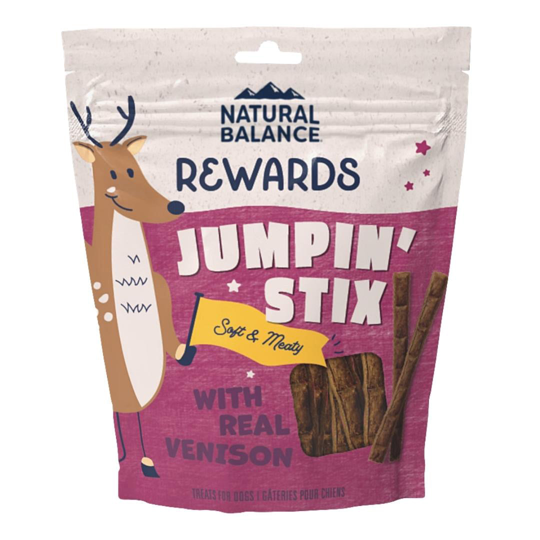 Natural Balance Pet Foods Rewards Jumpin Stix Dog Treats Venison 1ea-10 oz