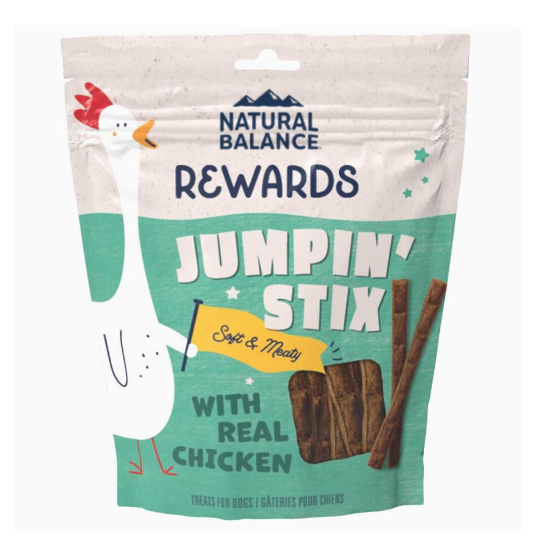 Natural Balance Pet Foods Rewards Jumpin Stix Dog Treats Chicken 1ea-10 oz