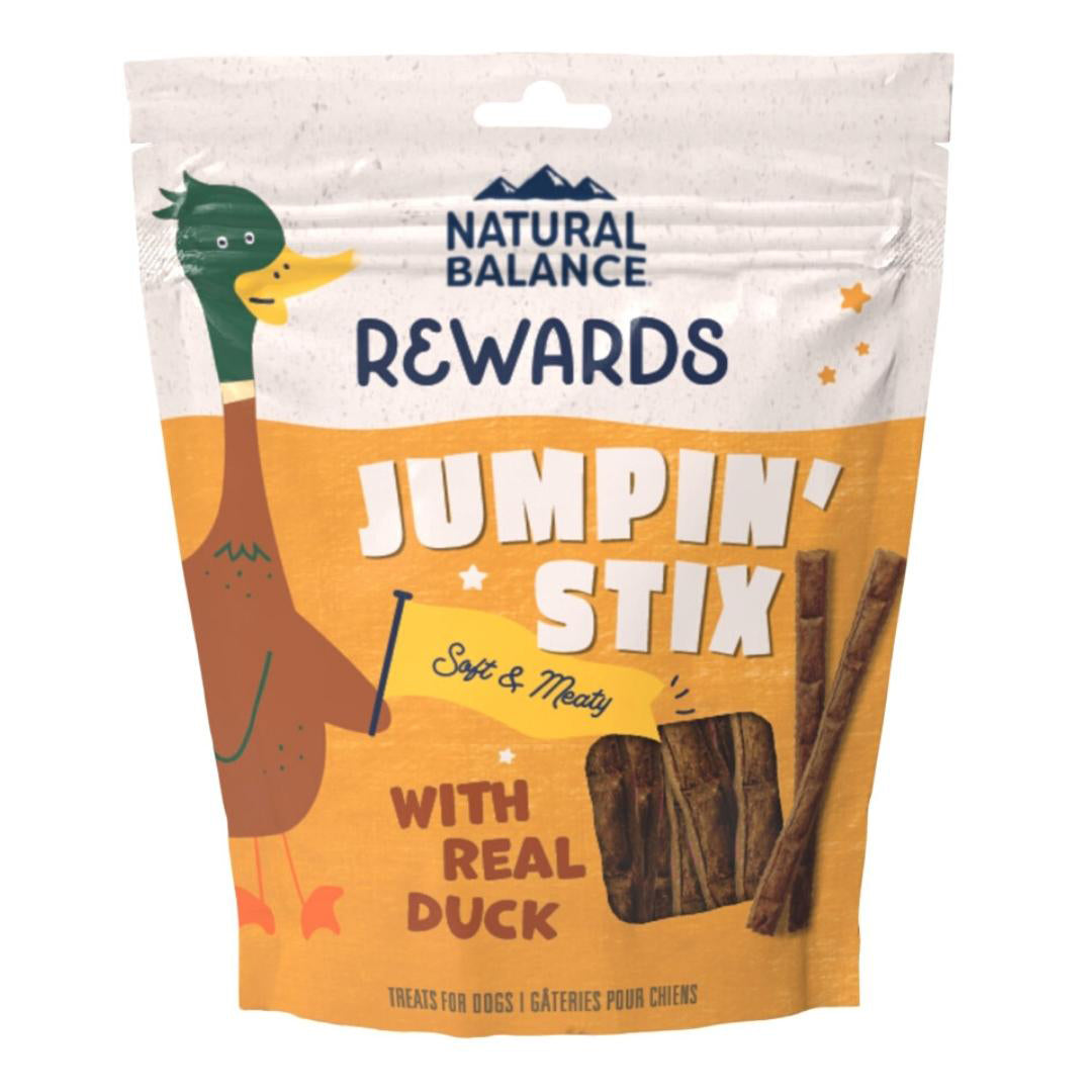 Natural Balance Pet Foods Rewards Jumpin Stix Dog Treats Duck 1ea-10 oz