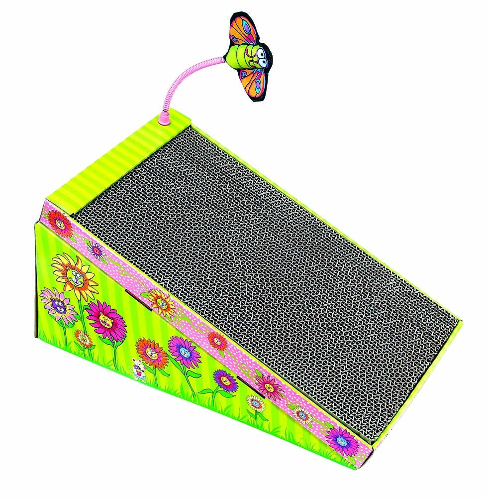 FAT CAT Big Mamas Scratch N Play Ramp Scratching Ramp Multi-Color 1ea-One Size