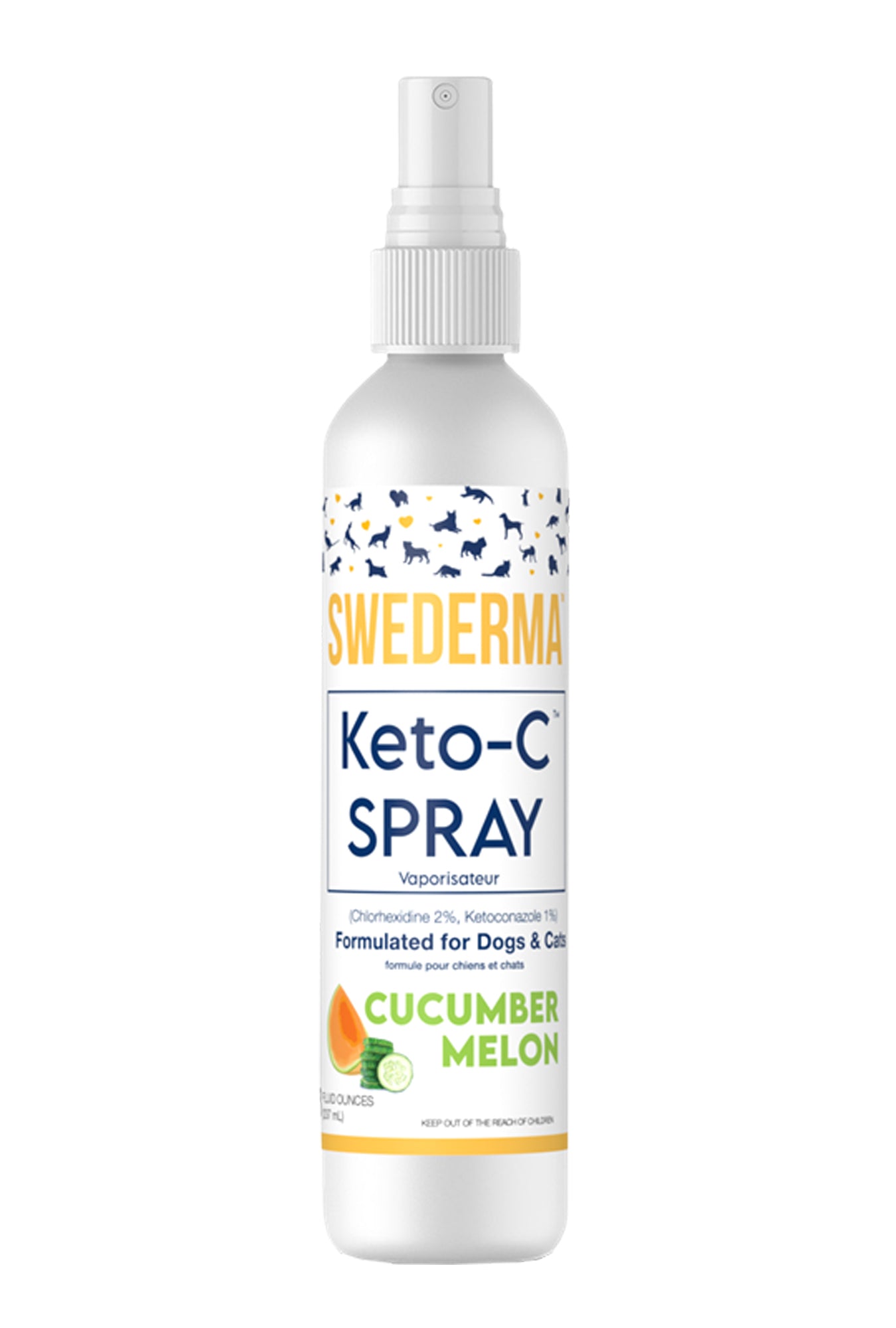 Swederma Dog Spray Theraputic 8Oz