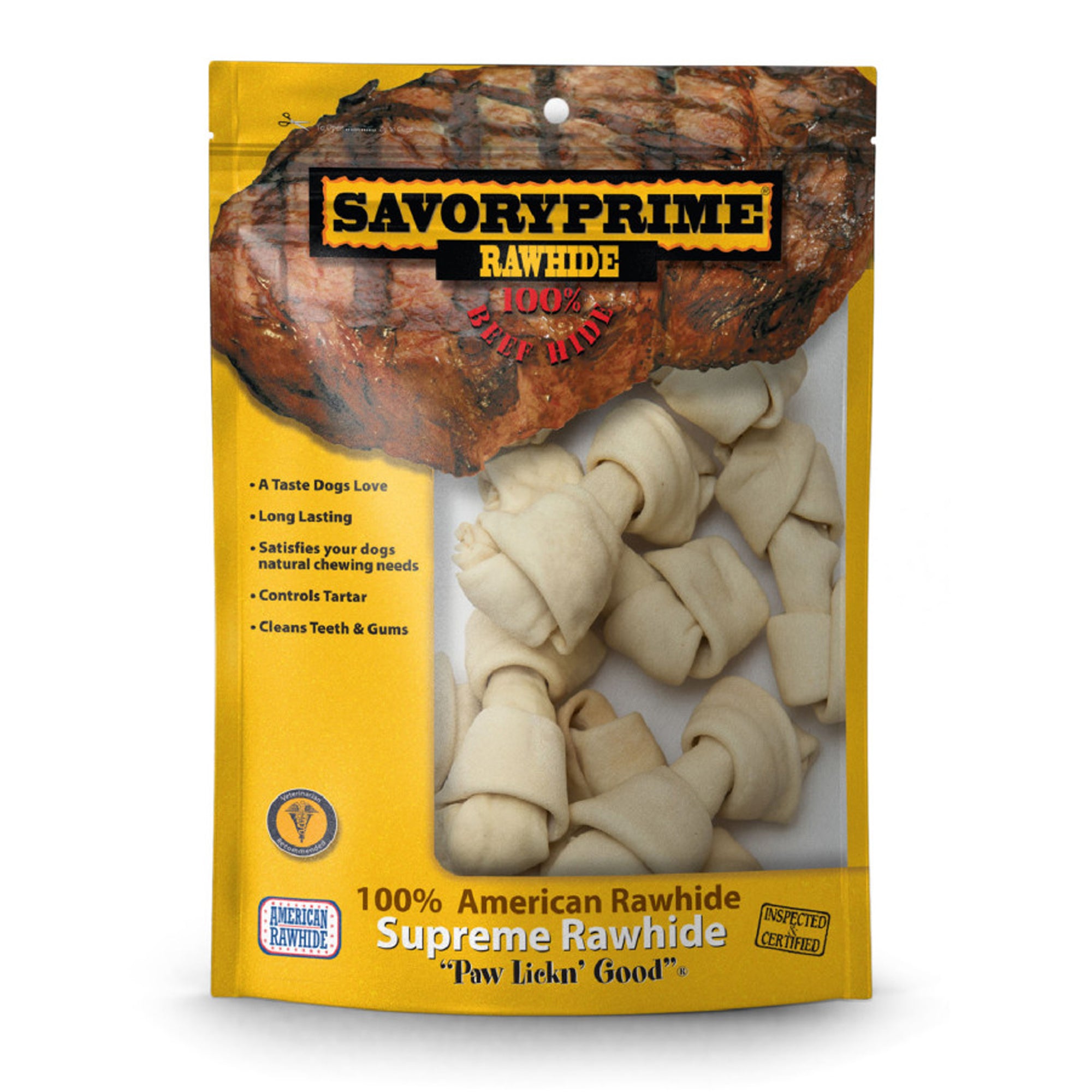 Savory Prime Small Bone Value Pack White 4-5 in 10 Count