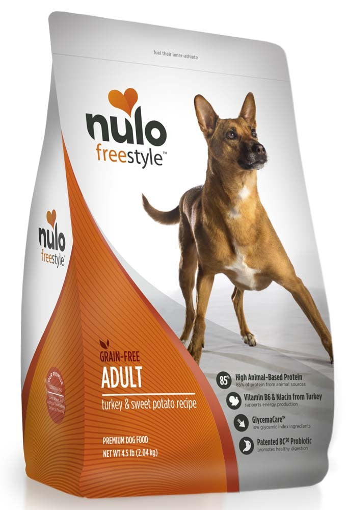 Nulo FreeStyle Grain Free Adult Dry Dog Food Turkey & Sweet Potato 1ea/4.5 lb
