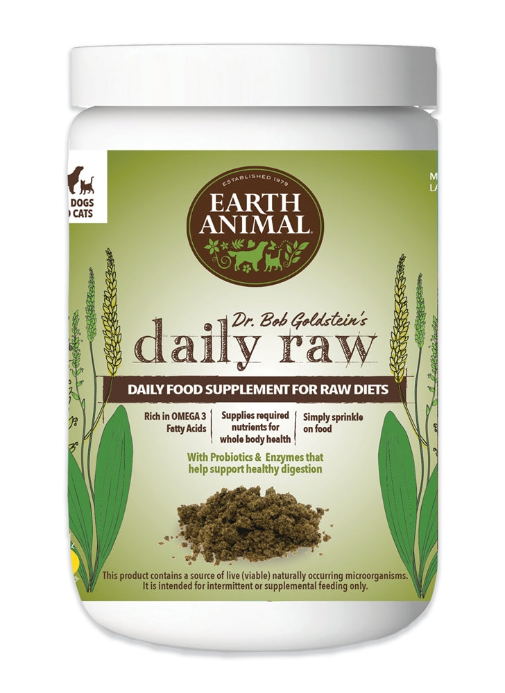 Earth Animal Dog Daily Raw Supplement 1Lb