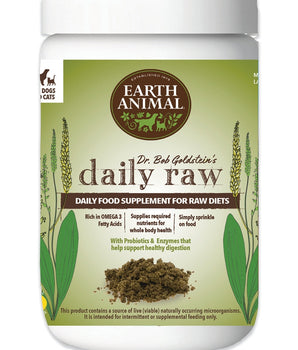 Earth Animal Dog Daily Raw Supplement 1Lb
