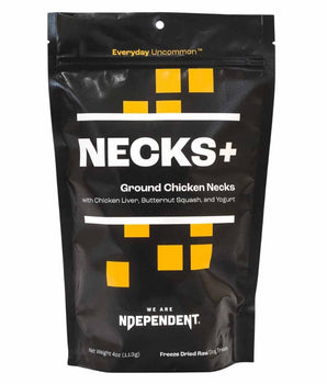 Ndependent Dog Necks  Freezedried Groundependent Chicken 4oz.