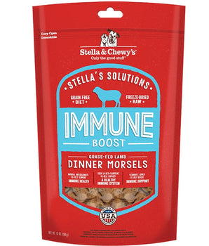 Stella and Chewys Dog Solutions Immune Boost Lamb 13 Oz