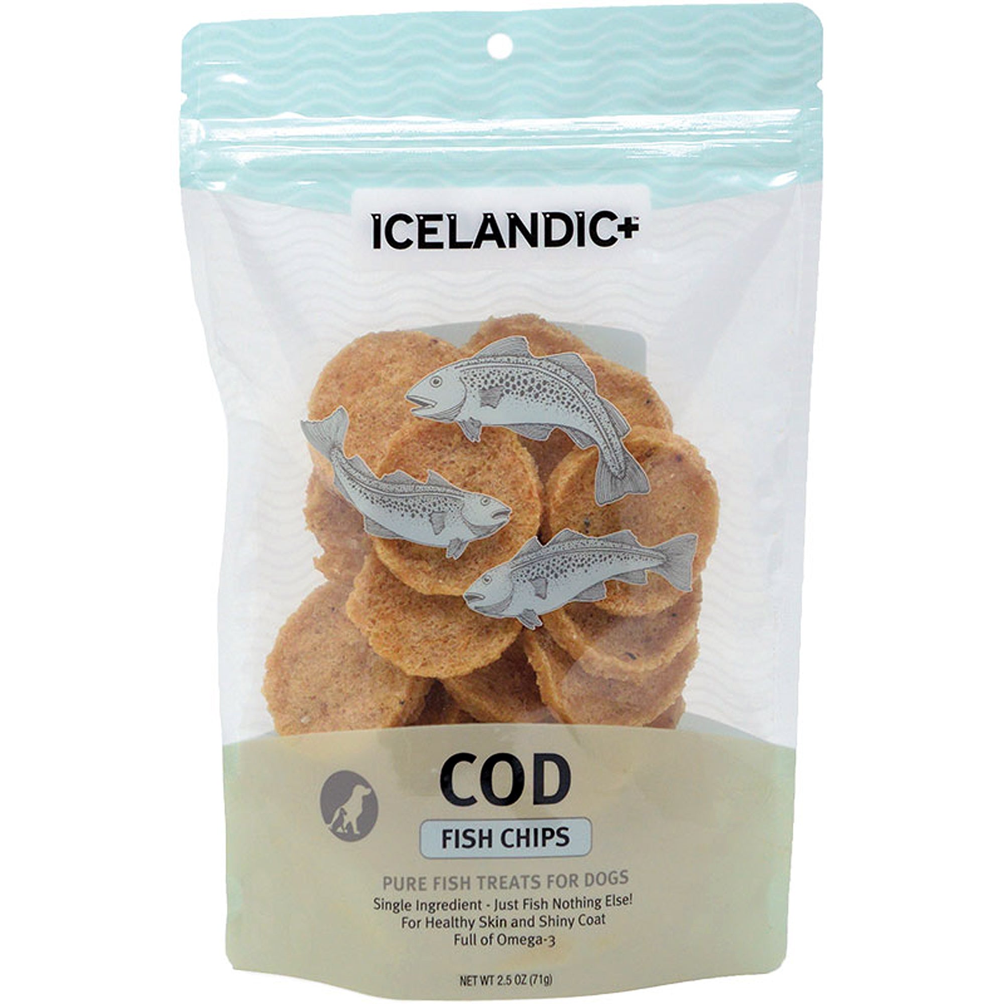 Icelandic  Fish Treat - Cod Fish Chips Single Bag